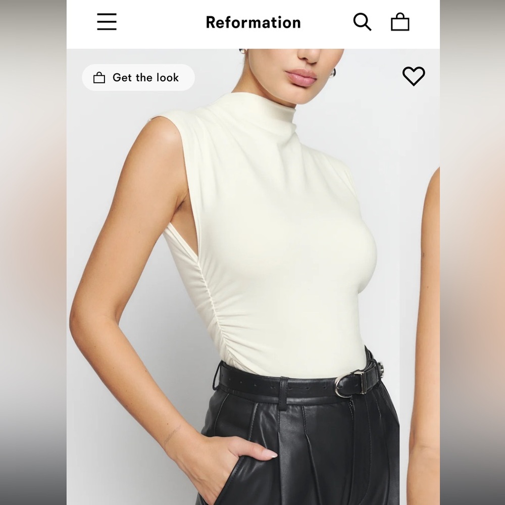 Reformation Lindy Top size S